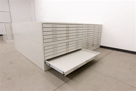 steel flat file cabinets used|pre owned filing cabinets.